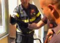 Serpente al Policlinico di Messina: panico tra i pazienti, vigili del fuoco lo liberano in campagna. Foto 1 04 serpente policlinico