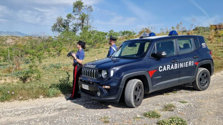 incendio carabinieri