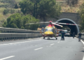 Grave incidente sull'A18 all'altezza della galleria Taormina. Necessario l'intervento dell'elisoccorso. FOTO 1 Immagine WhatsApp 2024 08 01 ore 13.17.45 607a01a6