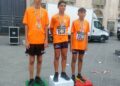 L’Atletica Savoca conquista otto titoli ai campionati siciliani di marcia. Foto 7 Podio ATLETICA SAVOCA a Catania 3