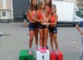 L’Atletica Savoca conquista otto titoli ai campionati siciliani di marcia. Foto 8 Podio ATLETICA SAVOCA a Catania 4