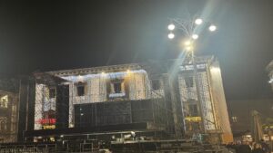 capodanno 2025 palco