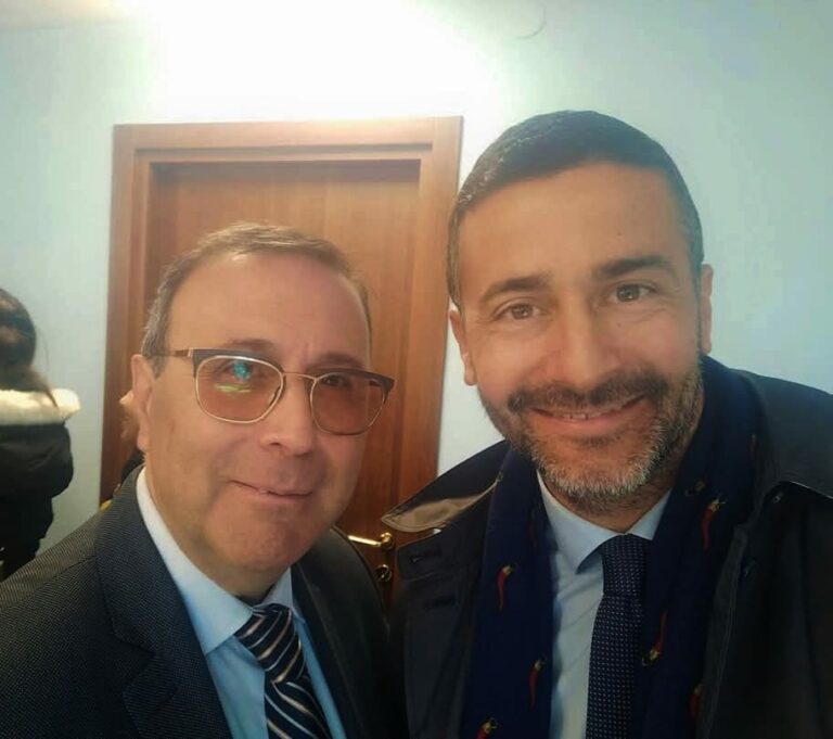 i sindaci Sebastiano Gugliotta e Matteo Francilia