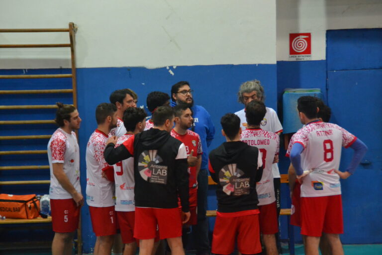 Time out maschile Team Volley Messina pallavolo serie C