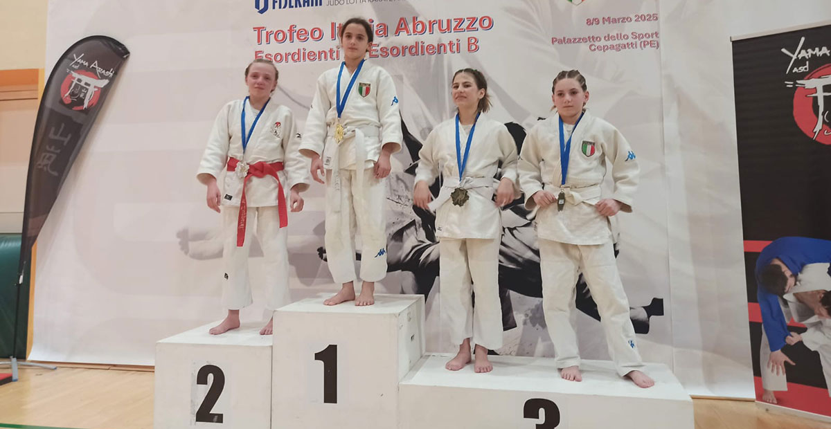 Sarah Ferraro sul podio piu alto