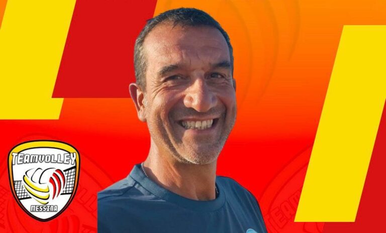 Gianpietro Rigano direttore tecnico Team Volley Messina
