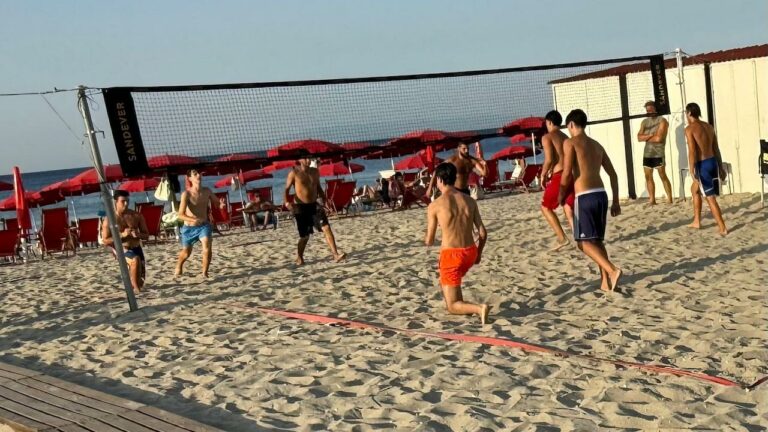 preparazione team volley messina 3