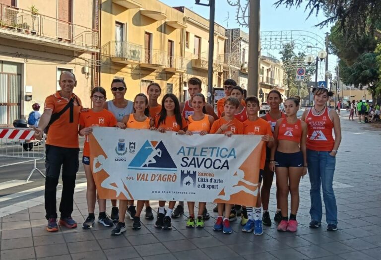 La squadra dellATLETICA SAVOCA