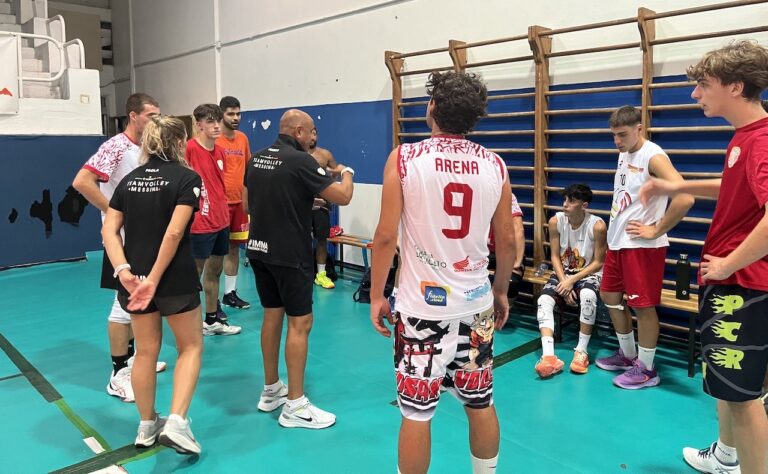 Team Volley Messina Serie C maschile allenamento 1