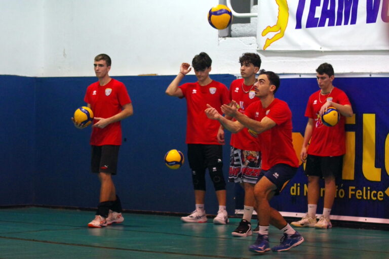 Allenamento Team Volley Messina Serie C Maschile