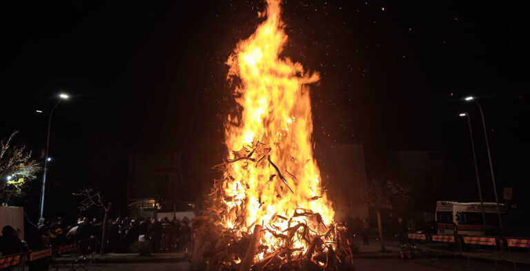 fuoco notte di natale sparagona
