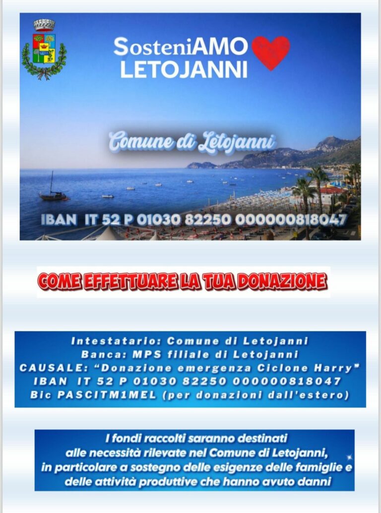 SosteniAMO LETOJANNI