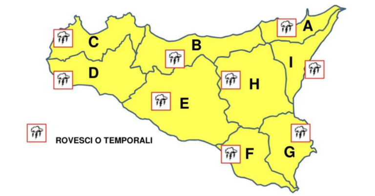 allerta gialla sicilia