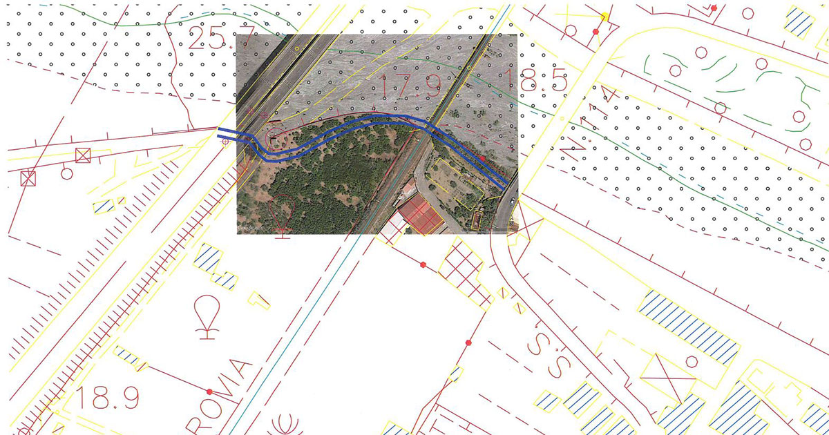 strada collegamento sparagono
