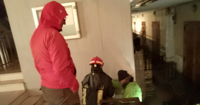 uomo salvato a santalessio