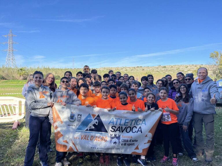 I giovani dellATLETICA SAVOCA a Siracusa 2