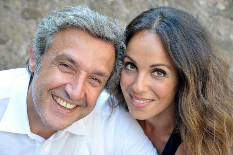 Flavio Insinna e Giulia Fiume foto